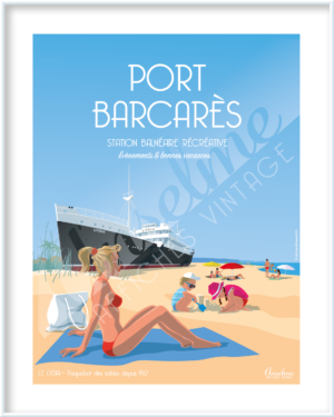 Affiche ELNE • La plus ancienne cité du Roussillon • La porte Balaguer, ouverte sur les Albères